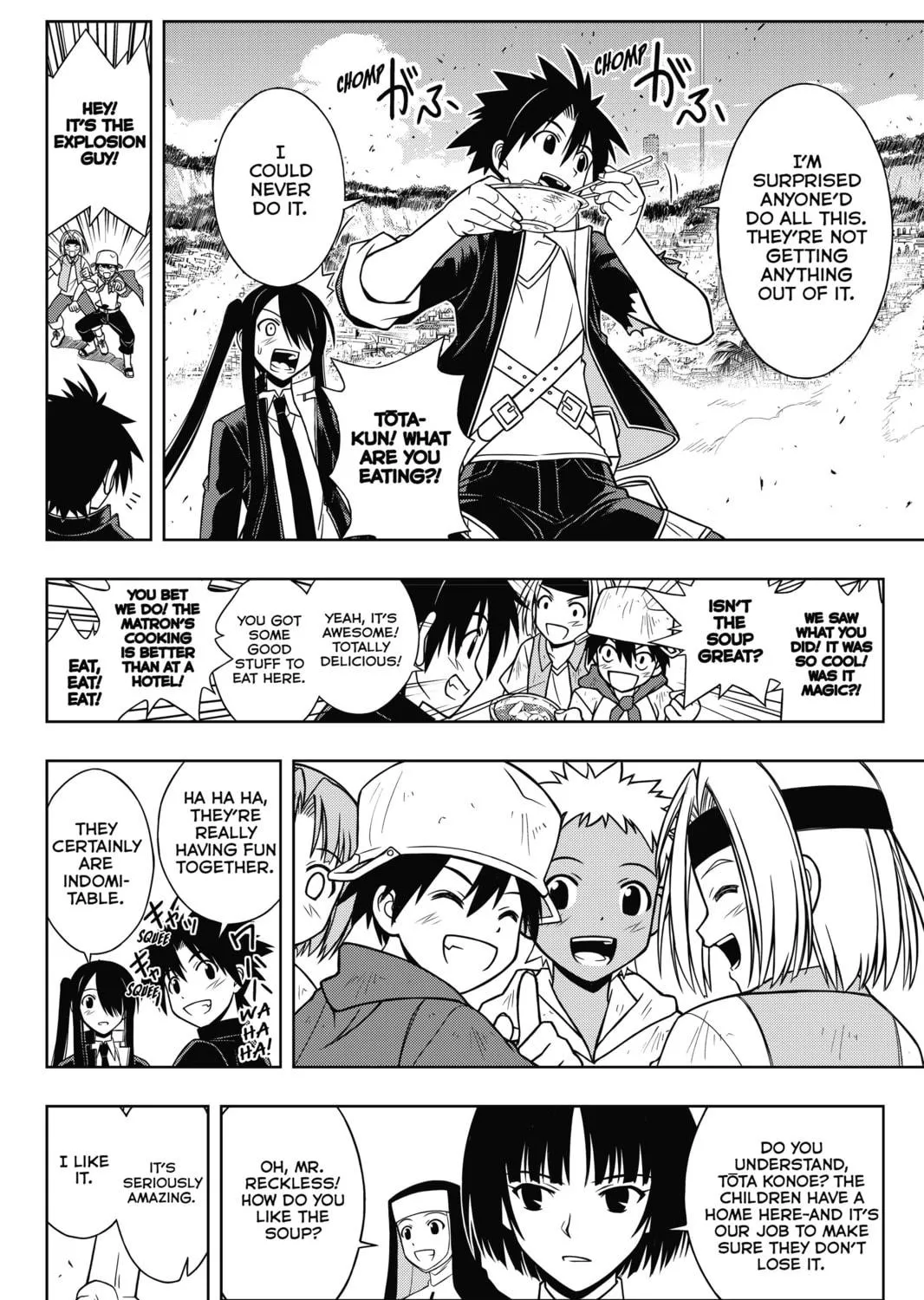 Read UQ HOLDER! chapter 13 image 8 on Lezhin