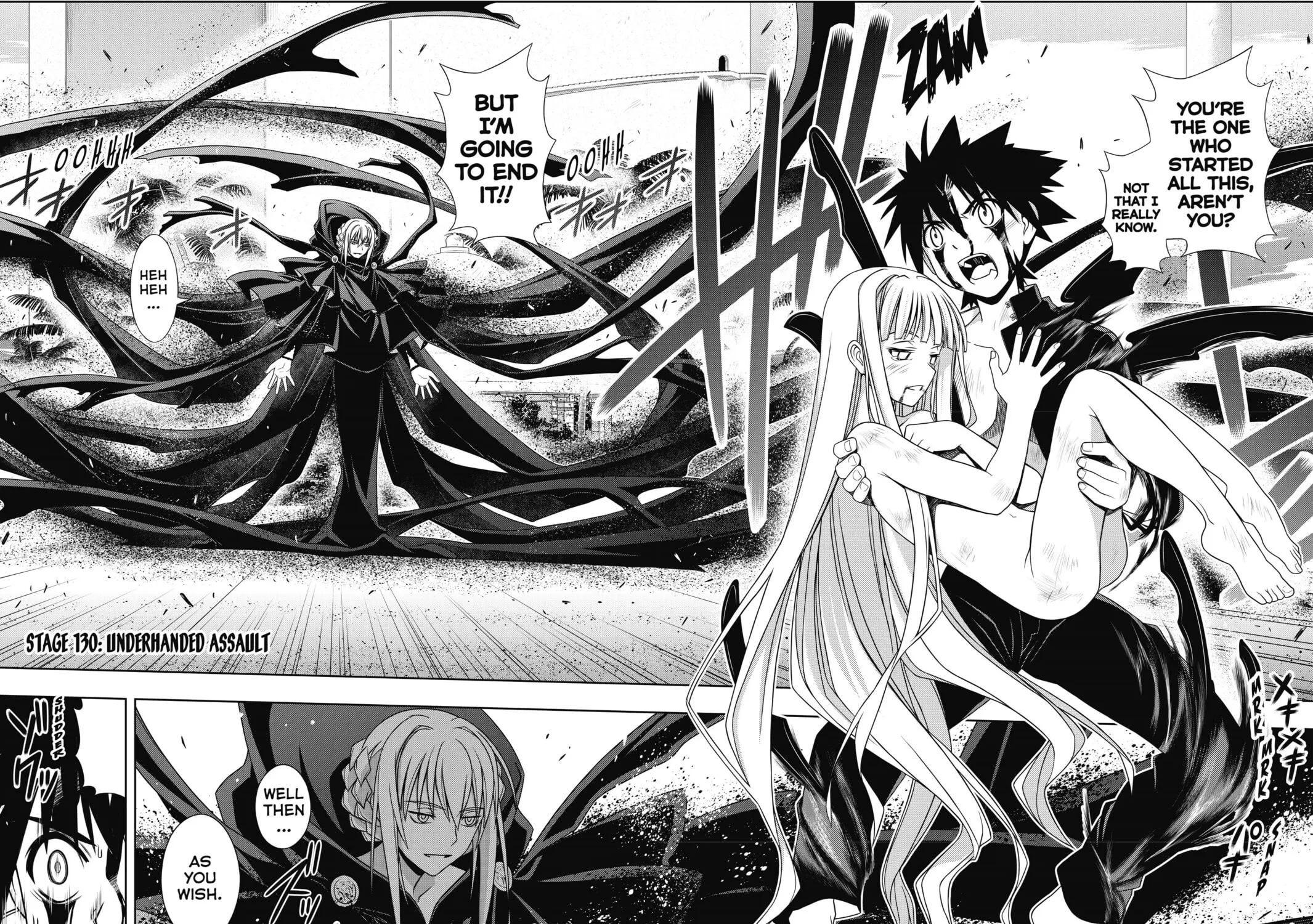 Read UQ HOLDER! chapter 130 image 18 on Lezhin