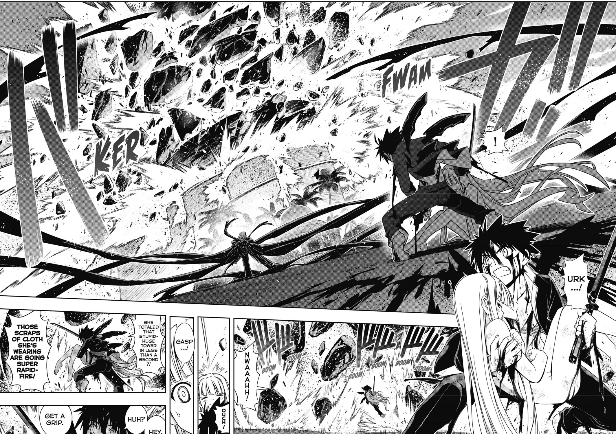 Read UQ HOLDER! chapter 130 image 24 on Lezhin