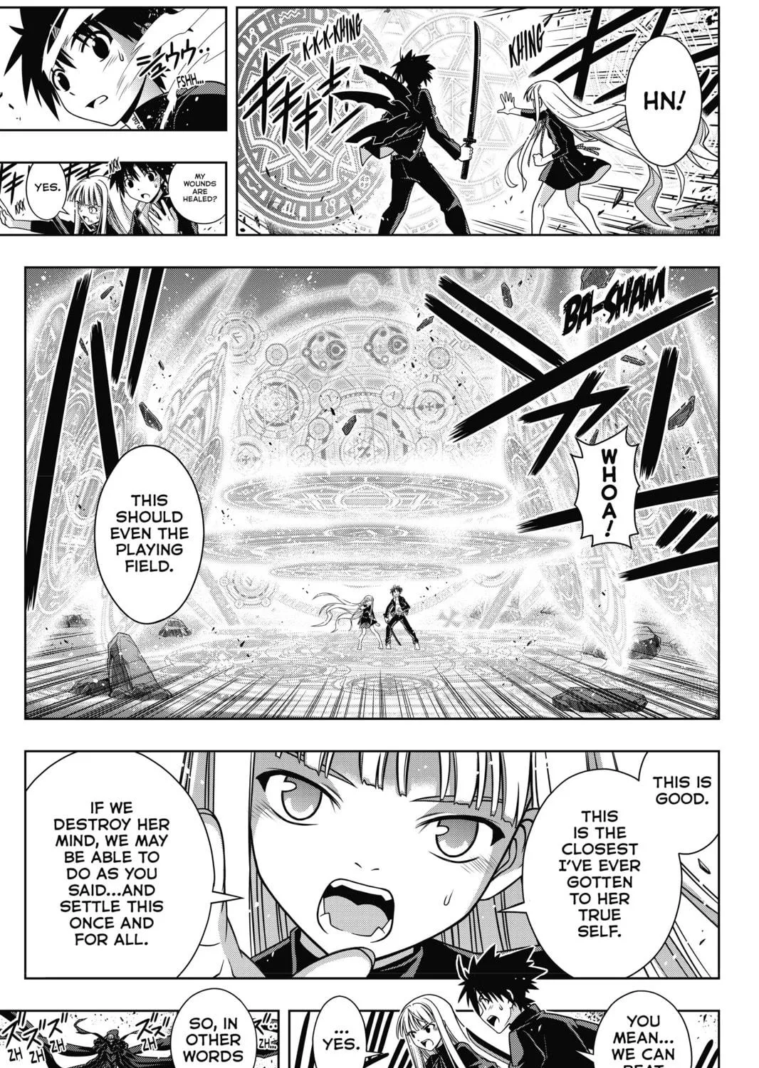 Read UQ HOLDER! chapter 130 image 28 on Lezhin