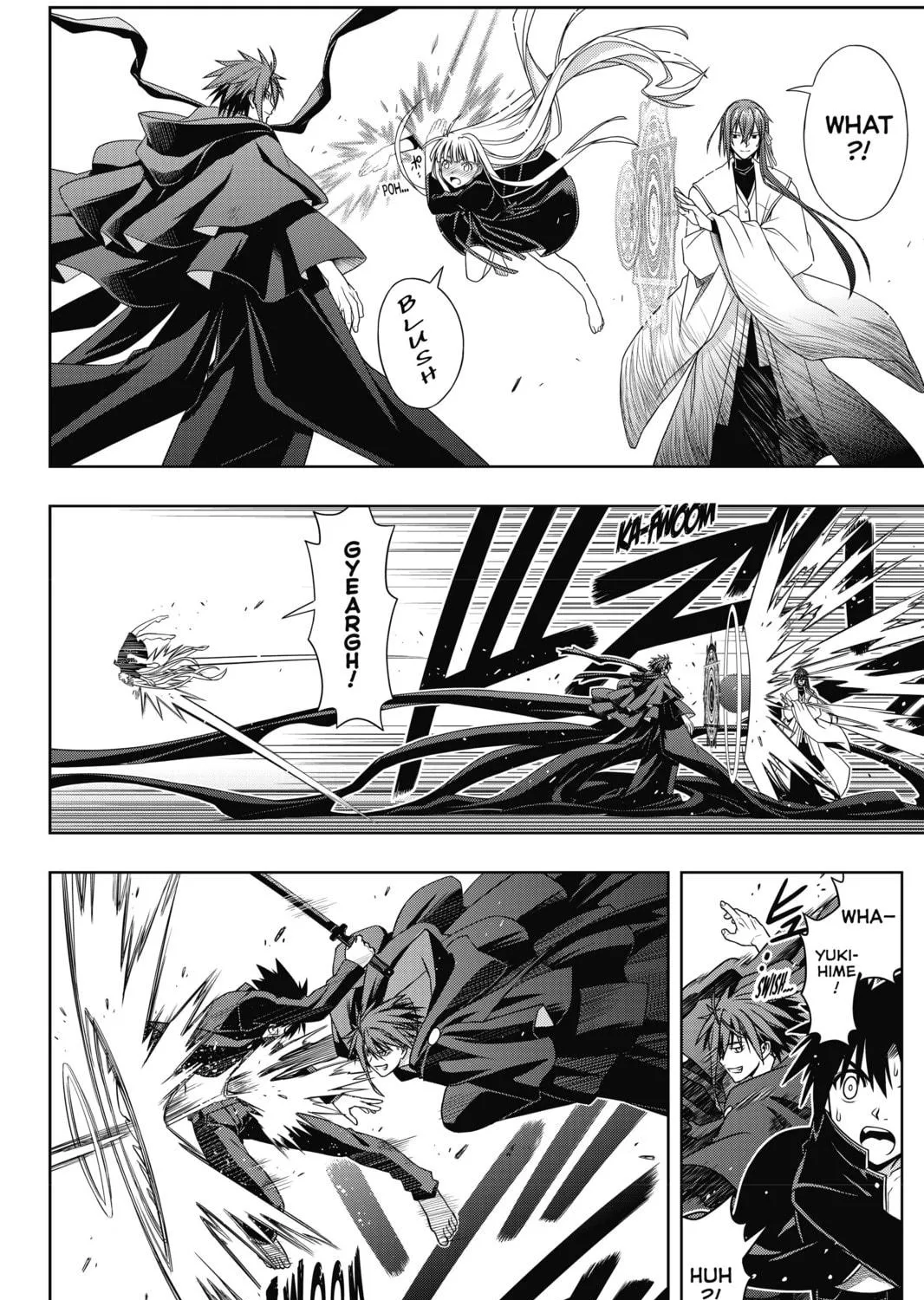 Read UQ HOLDER! chapter 130 image 34 on Lezhin