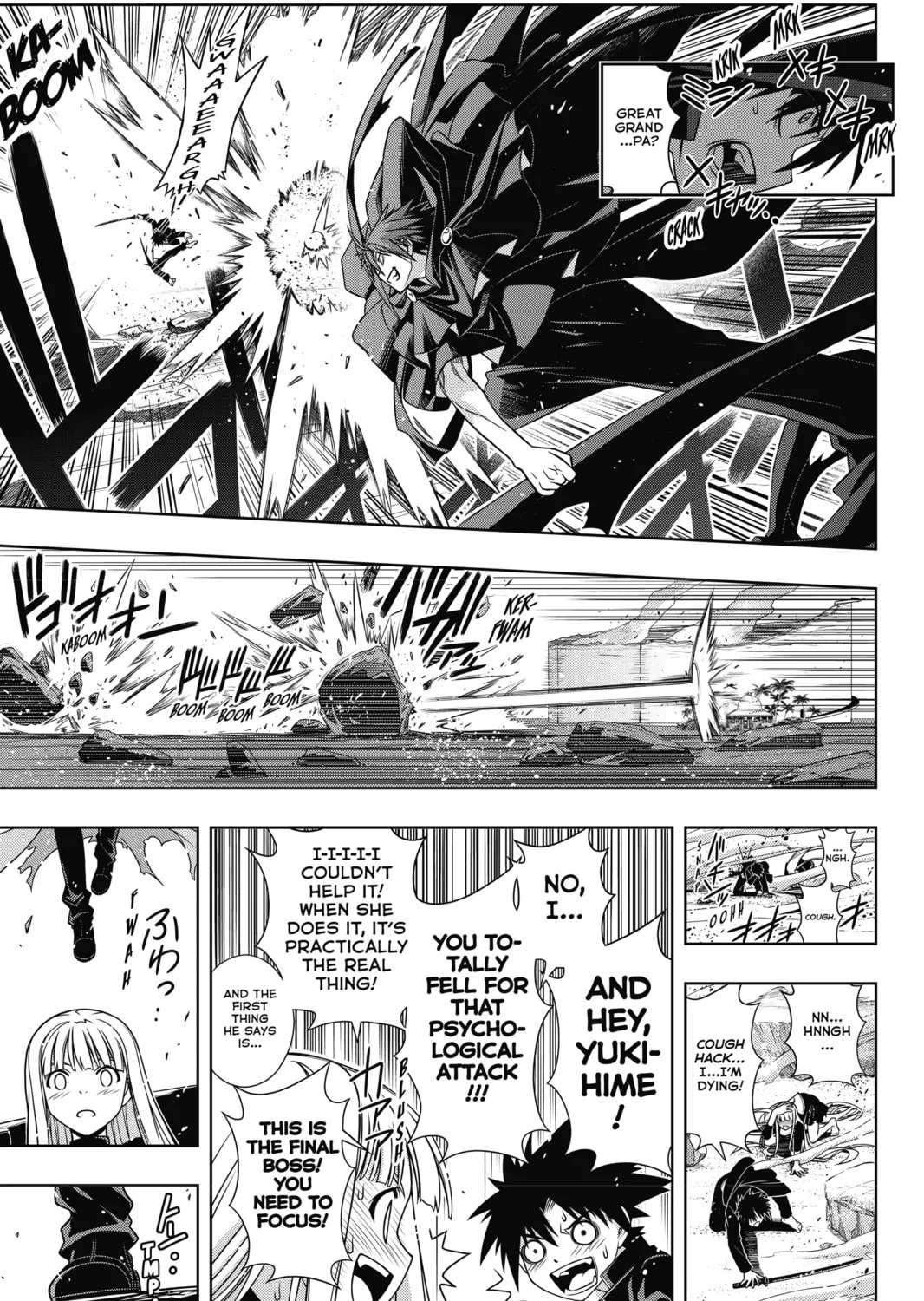 Read UQ HOLDER! chapter 130 image 36 on Lezhin
