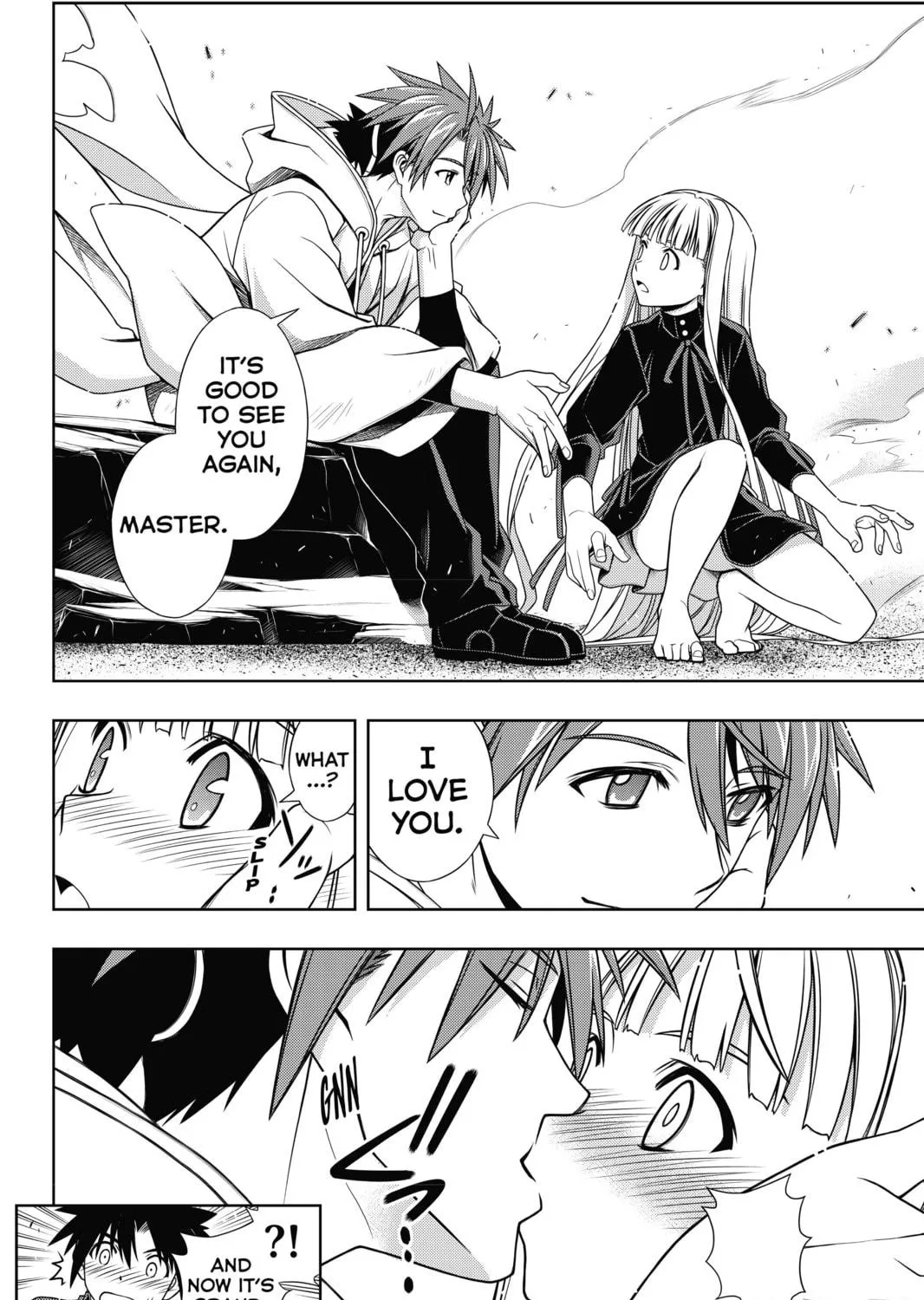 Read UQ HOLDER! chapter 130 image 38 on Lezhin