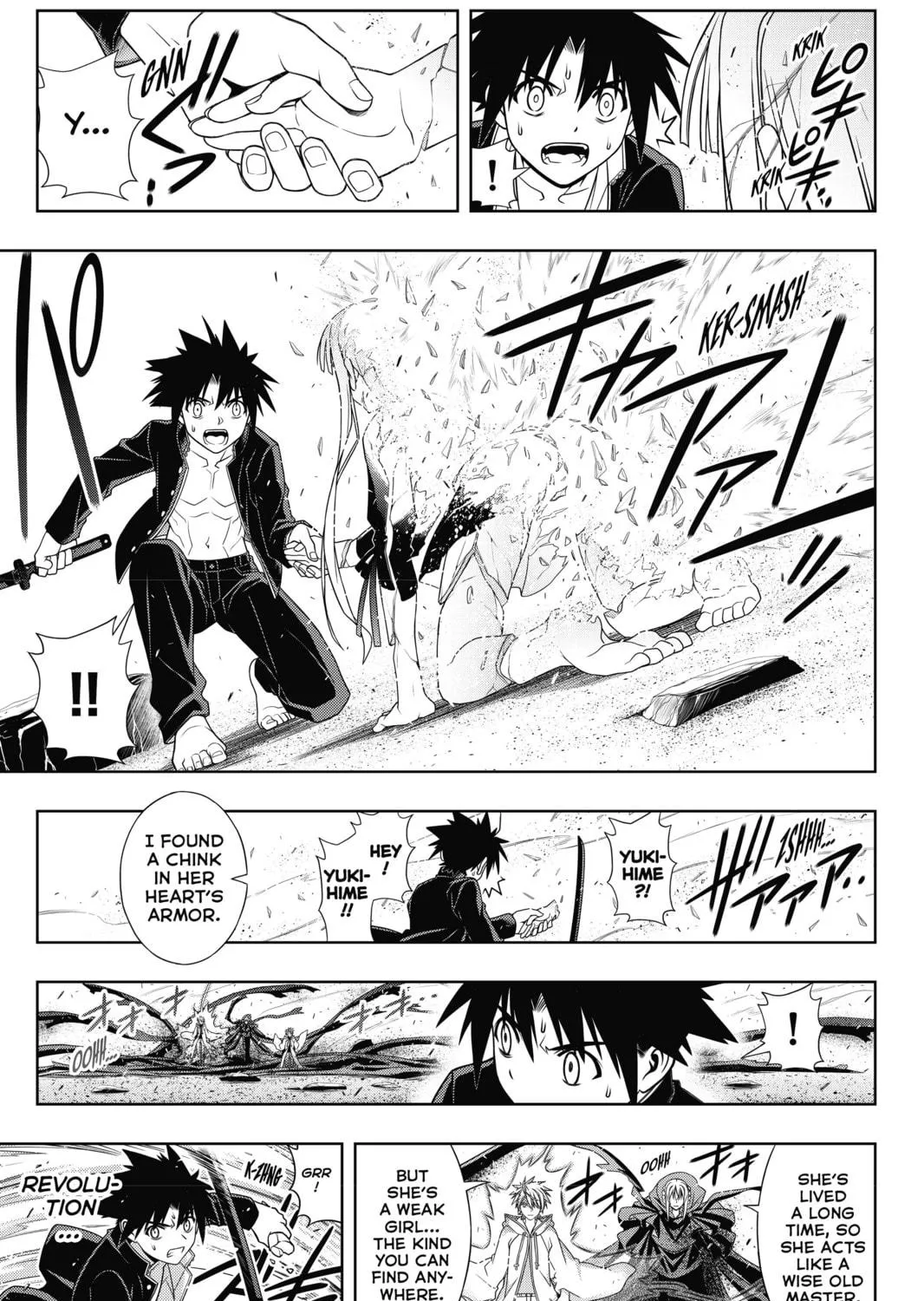 Read UQ HOLDER! chapter 130 image 48 on Lezhin