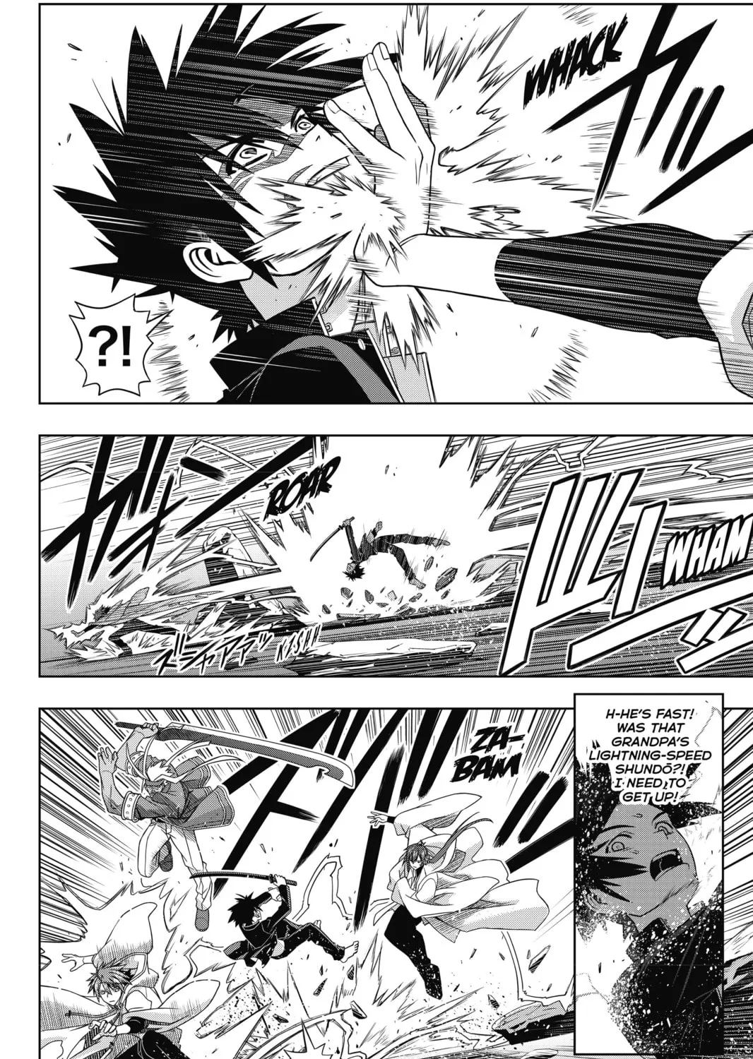 Read UQ HOLDER! chapter 130 image 50 on Lezhin