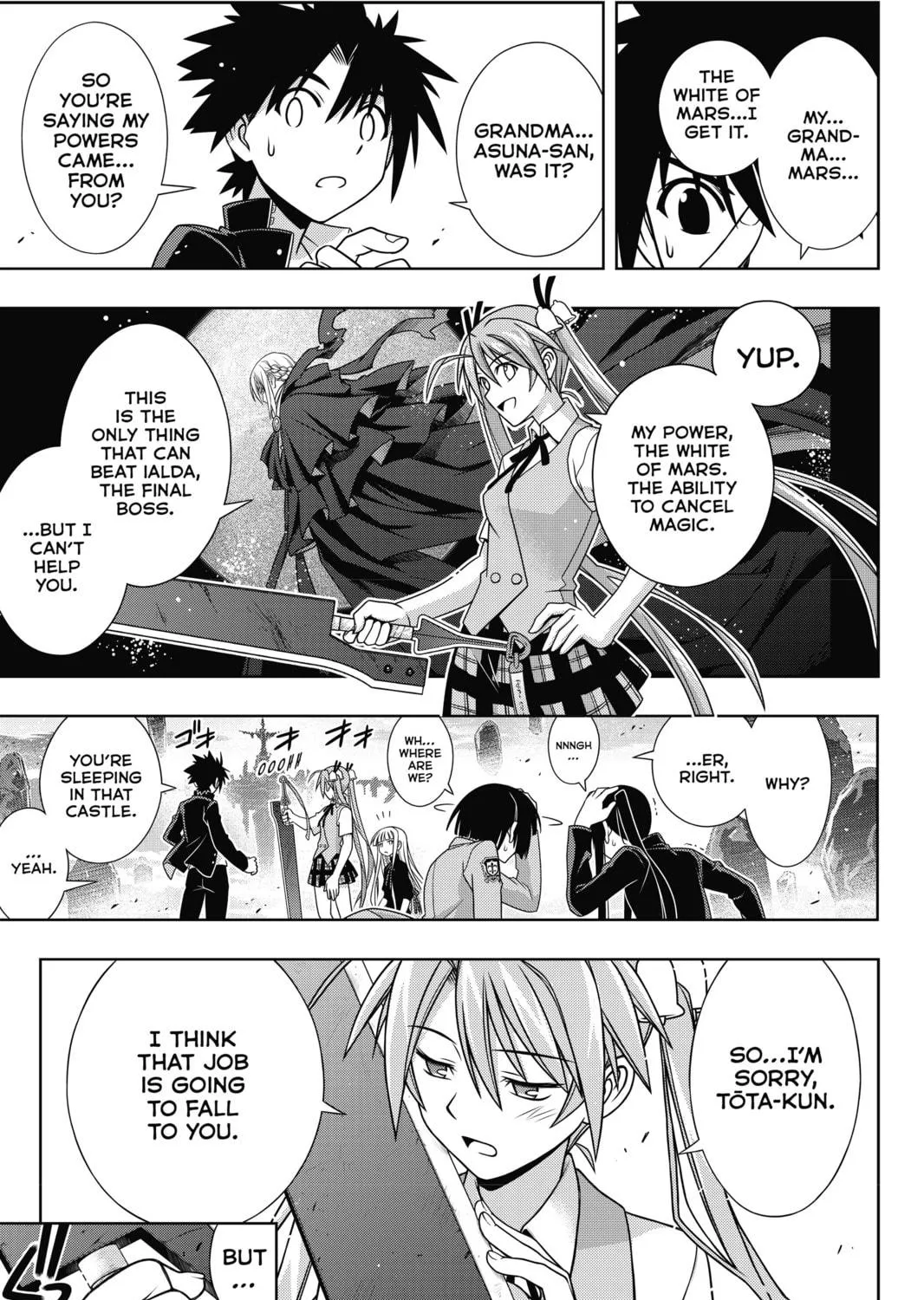 Read UQ HOLDER! chapter 131 image 18 on Lezhin