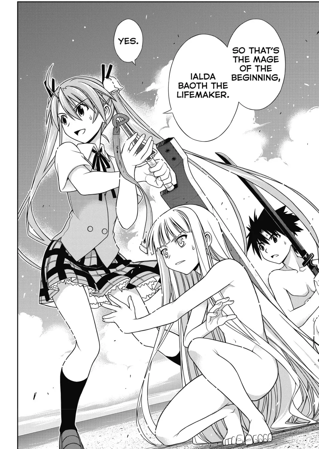 Read UQ HOLDER! chapter 131 image 2 on Lezhin