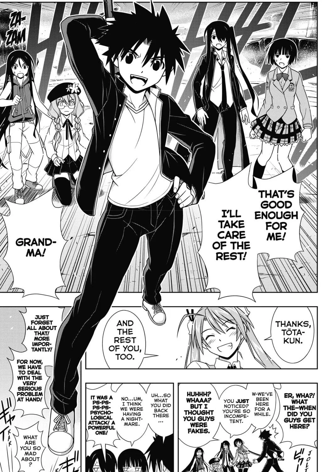 Read UQ HOLDER! chapter 131 image 22 on Lezhin