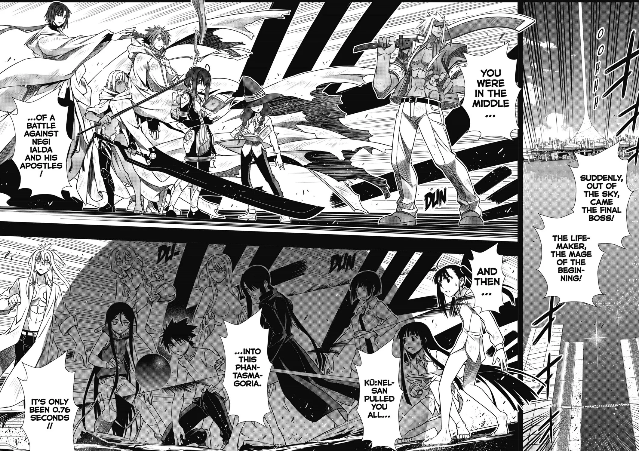 Read UQ HOLDER! chapter 131 image 28 on Lezhin