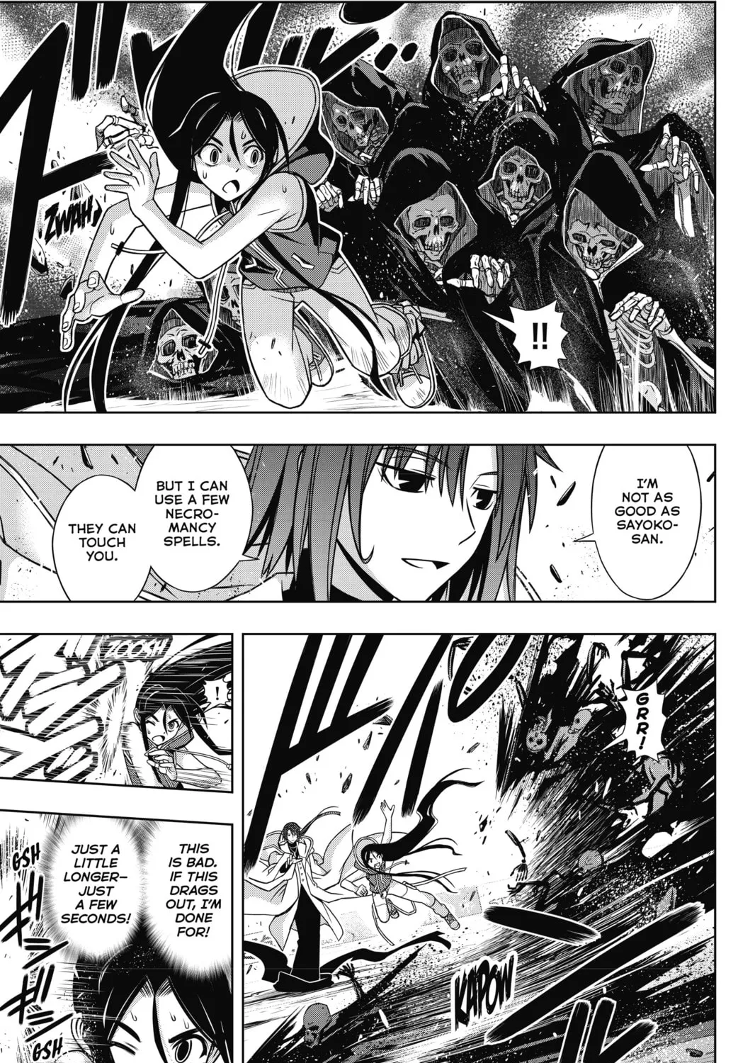 Read UQ HOLDER! chapter 132 image 12 on Lezhin