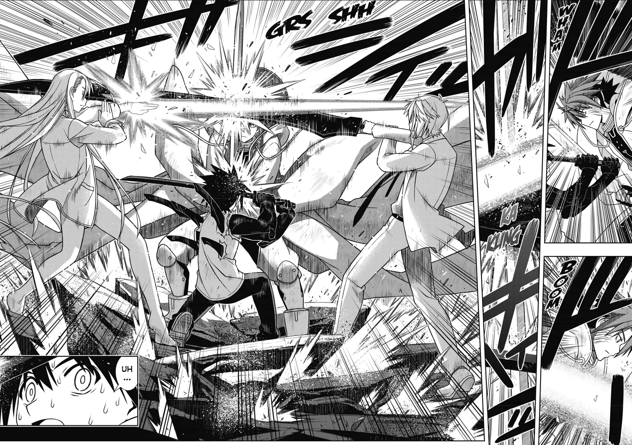 Read UQ HOLDER! chapter 132 image 24 on Lezhin
