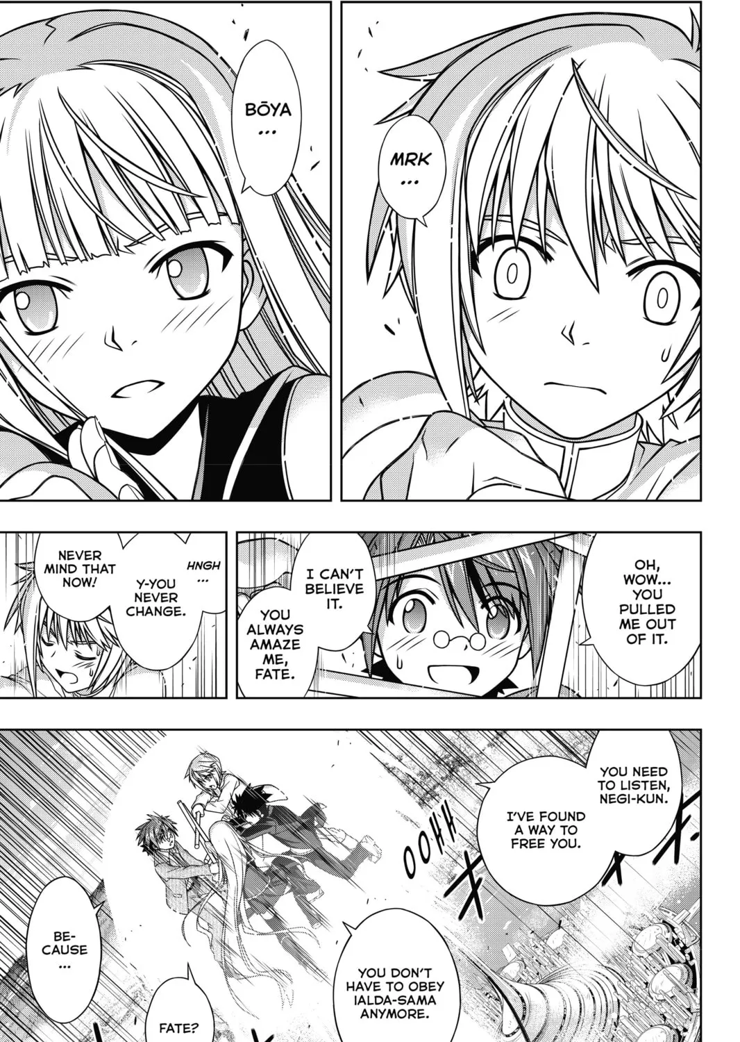 Read UQ HOLDER! chapter 132 image 36 on Lezhin