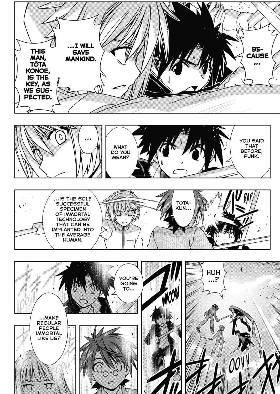 Read UQ HOLDER! chapter 132 image 38 on Lezhin