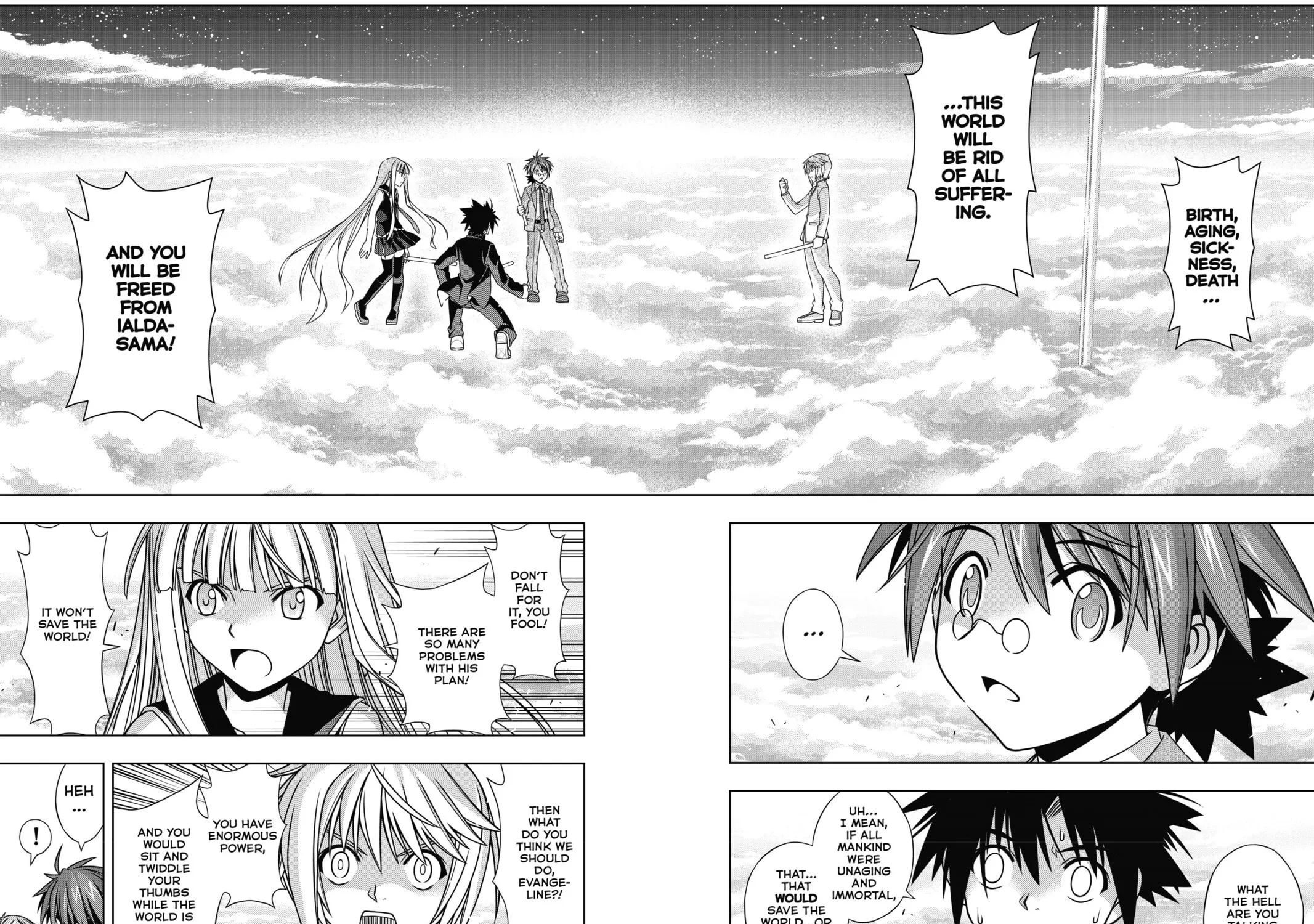 Read UQ HOLDER! chapter 132 image 42 on Lezhin