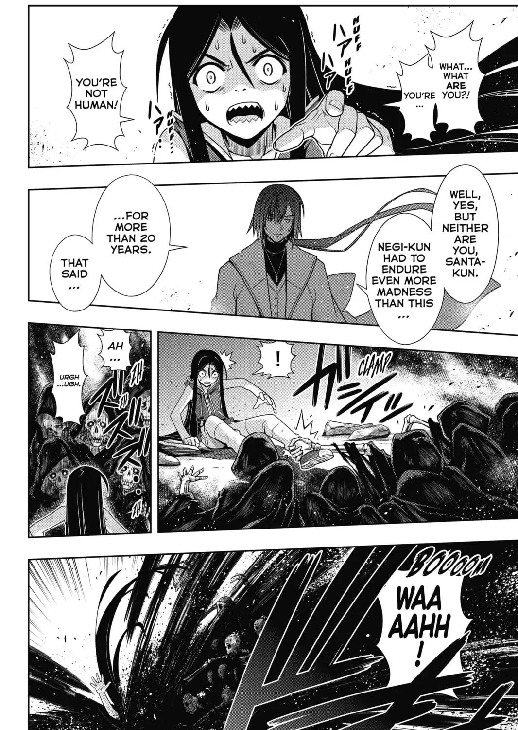 Read UQ HOLDER! chapter 133 image 18 on Lezhin