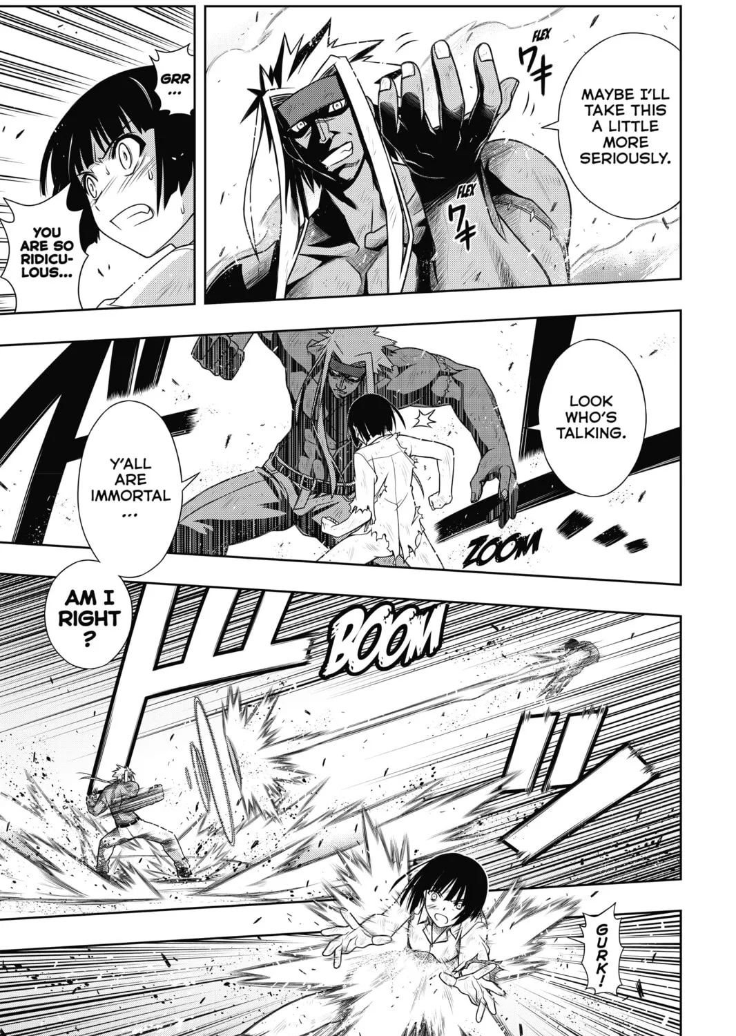 Read UQ HOLDER! chapter 133 image 24 on Lezhin