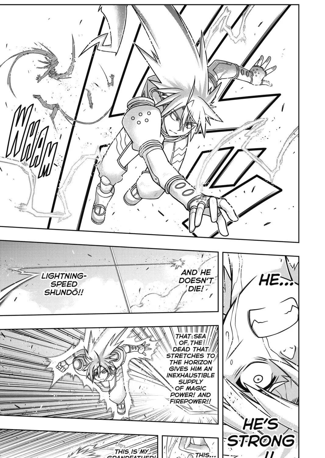 Read UQ HOLDER! chapter 133 image 36 on Lezhin