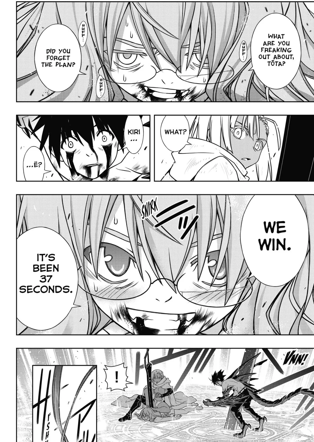 Read UQ HOLDER! chapter 133 image 74 on Lezhin