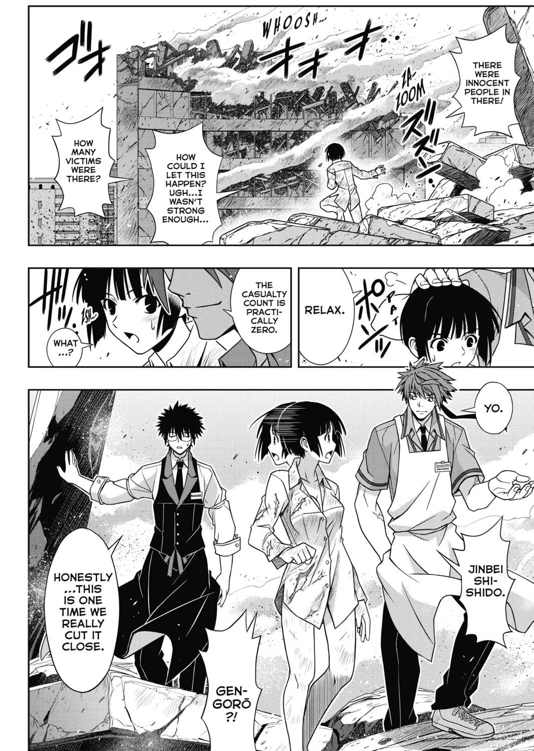 Read UQ HOLDER! chapter 134 image 18 on Lezhin