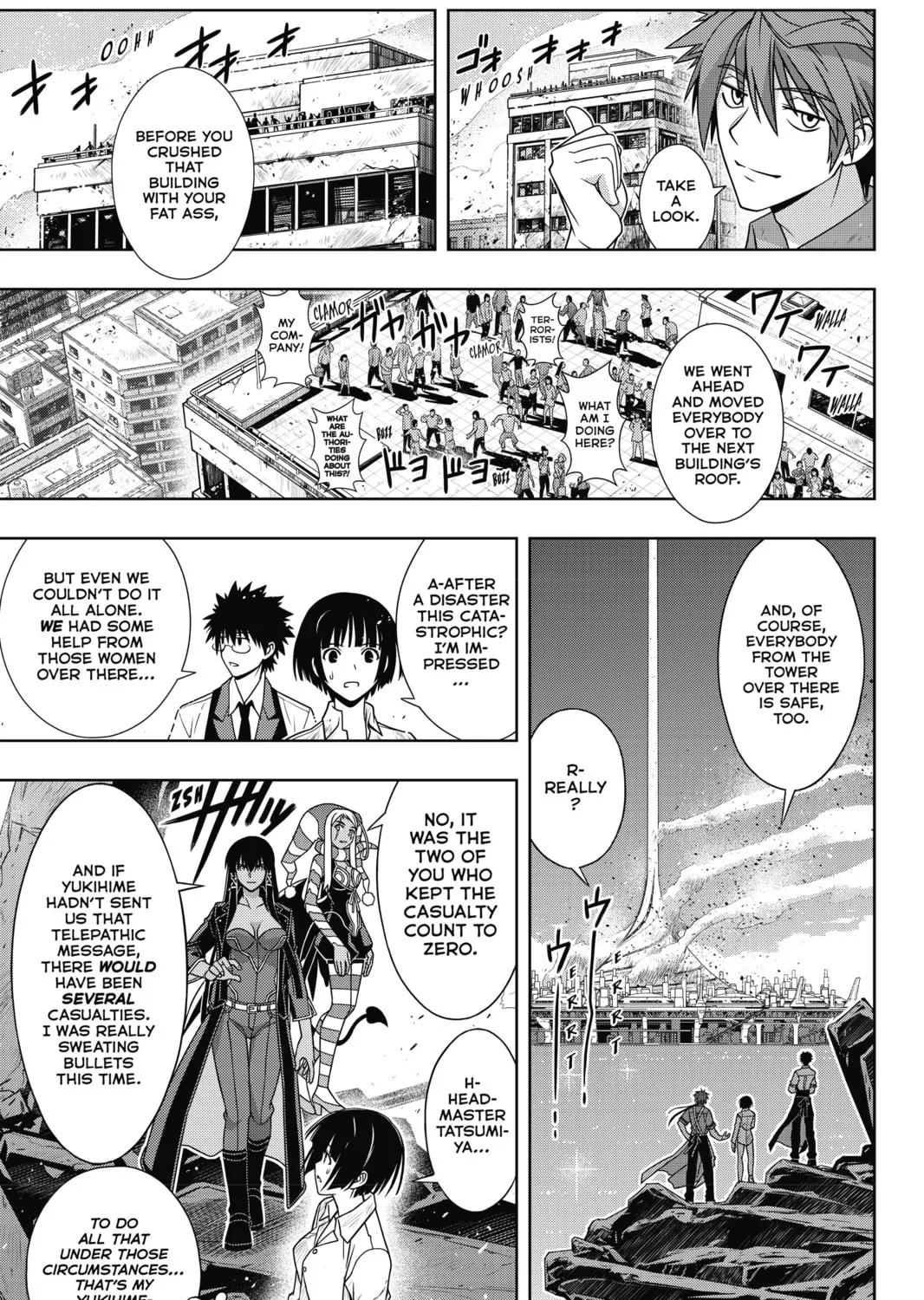 Read UQ HOLDER! chapter 134 image 20 on Lezhin