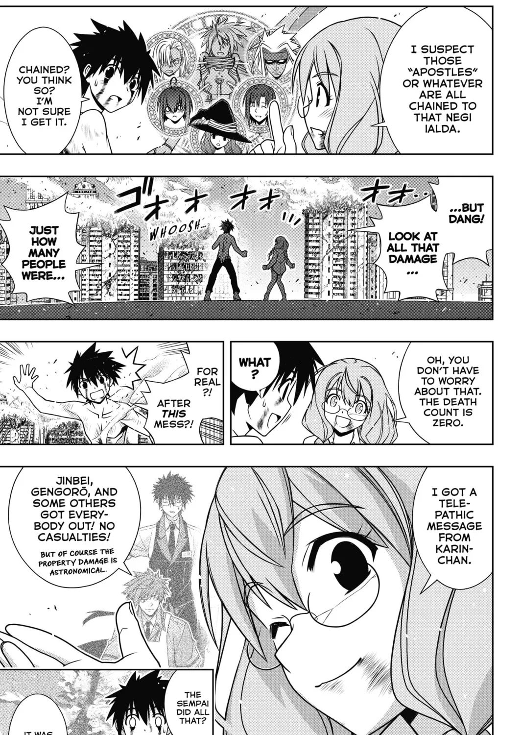 Read UQ HOLDER! chapter 134 image 24 on Lezhin