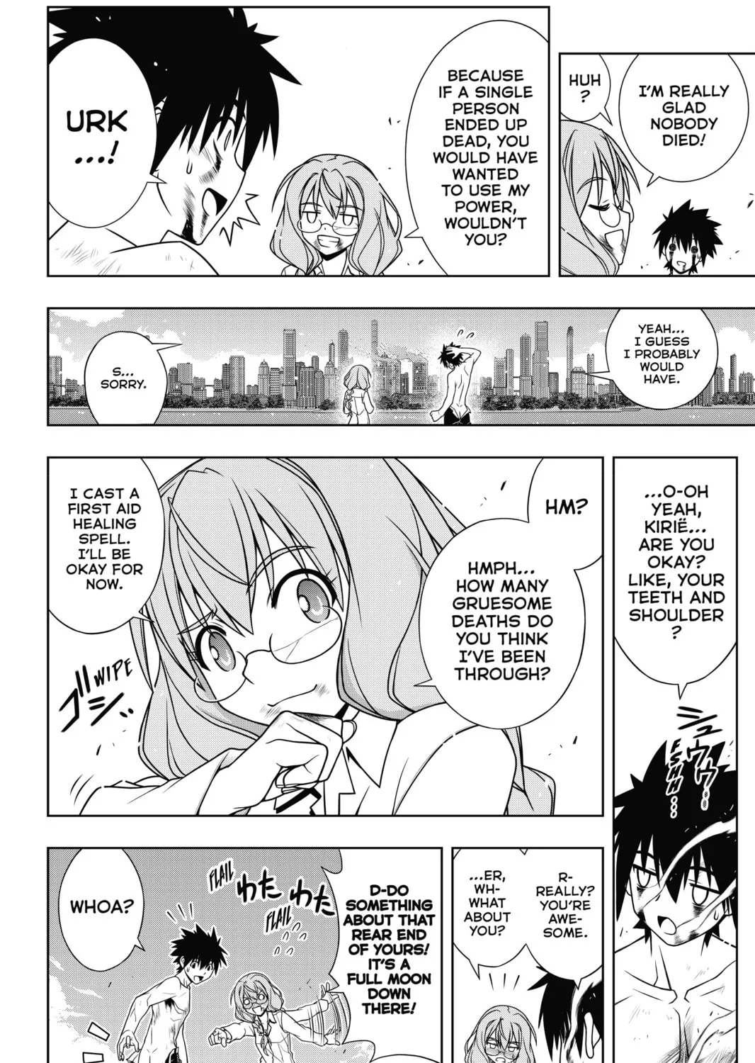 Read UQ HOLDER! chapter 134 image 26 on Lezhin