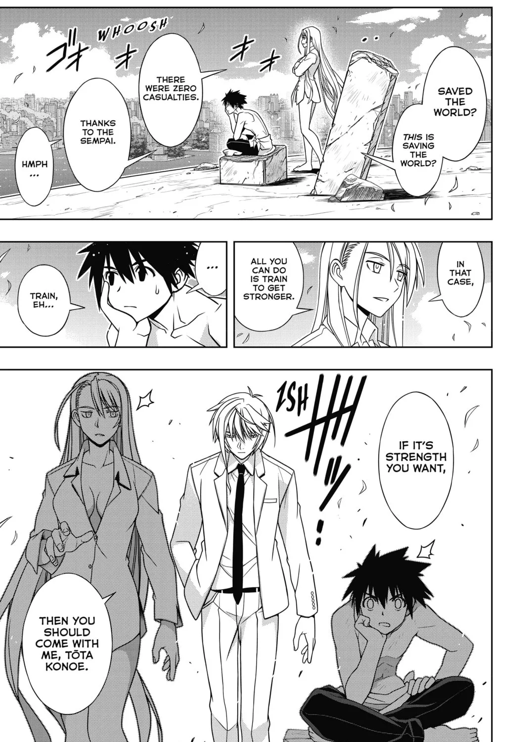 Read UQ HOLDER! chapter 134 image 44 on Lezhin
