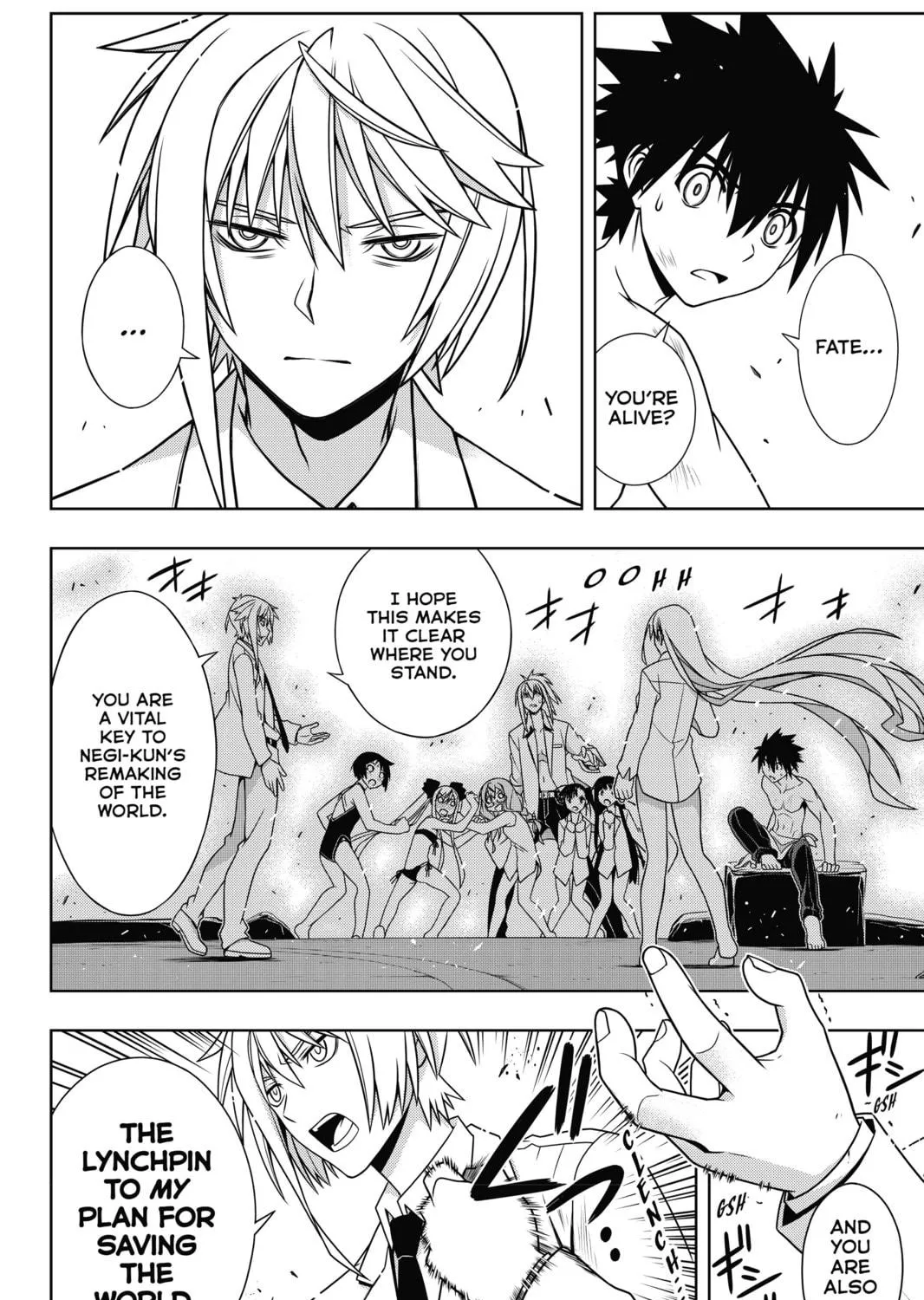 Read UQ HOLDER! chapter 134 image 46 on Lezhin