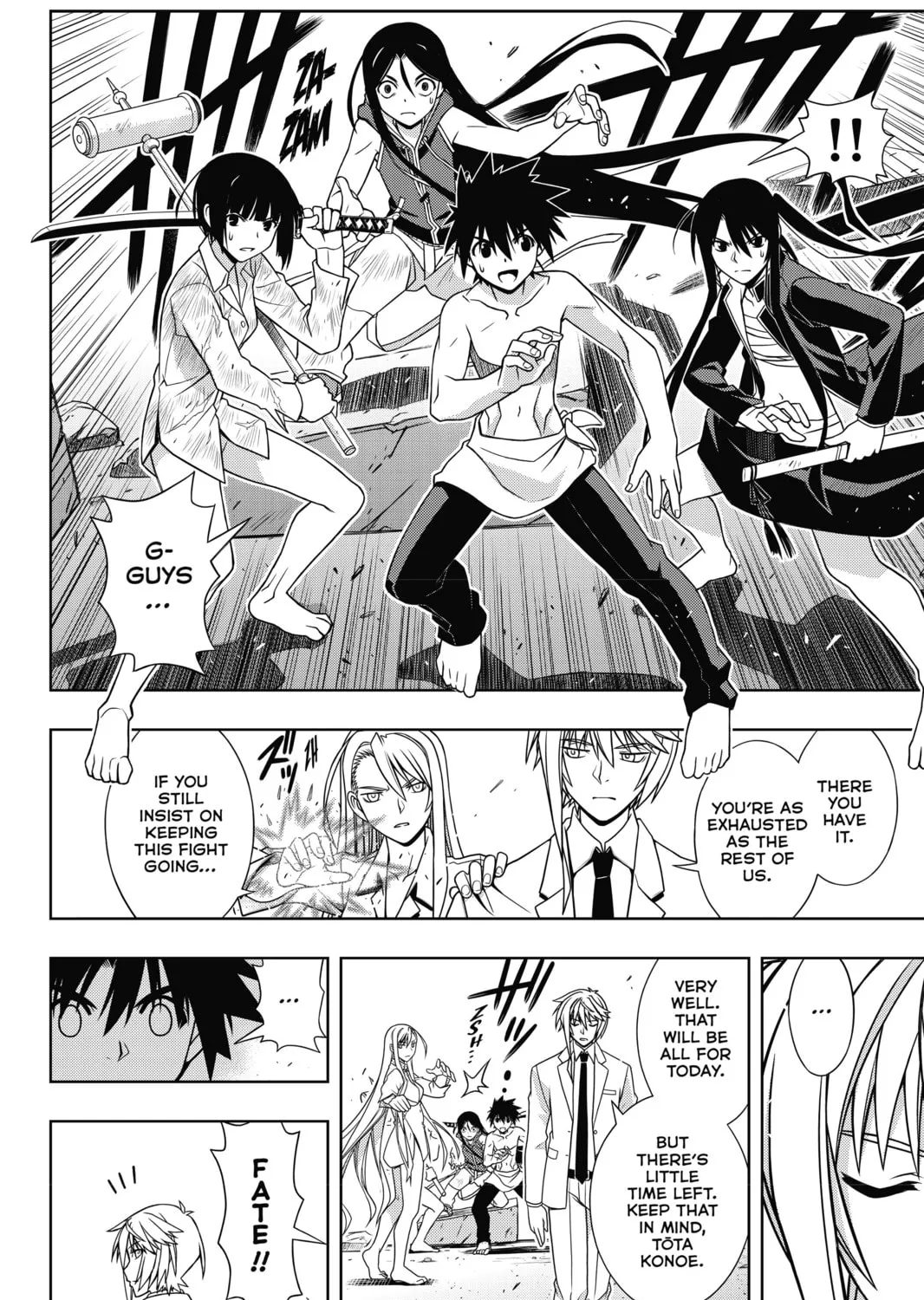 Read UQ HOLDER! chapter 134 image 50 on Lezhin
