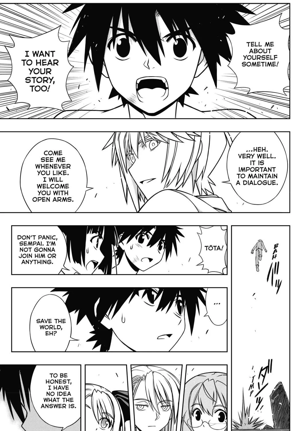 Read UQ HOLDER! chapter 134 image 52 on Lezhin