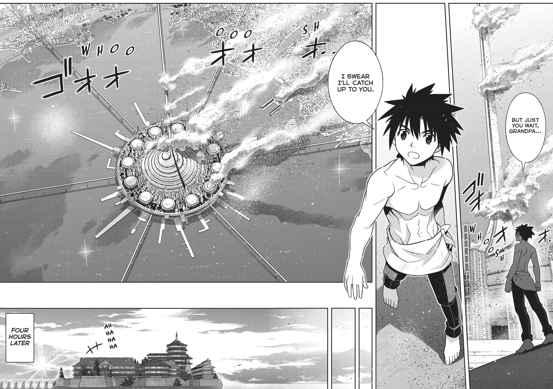 Read UQ HOLDER! chapter 134 image 54 on Lezhin