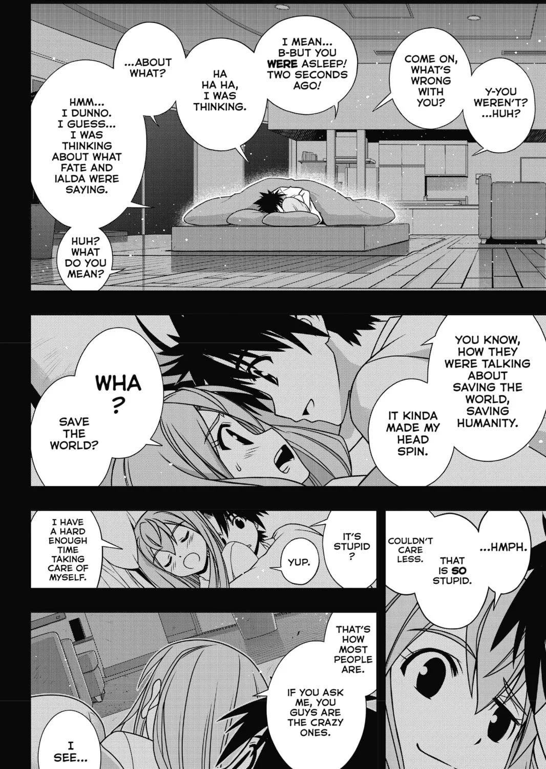 Read UQ HOLDER! chapter 135 image 2 on Lezhin