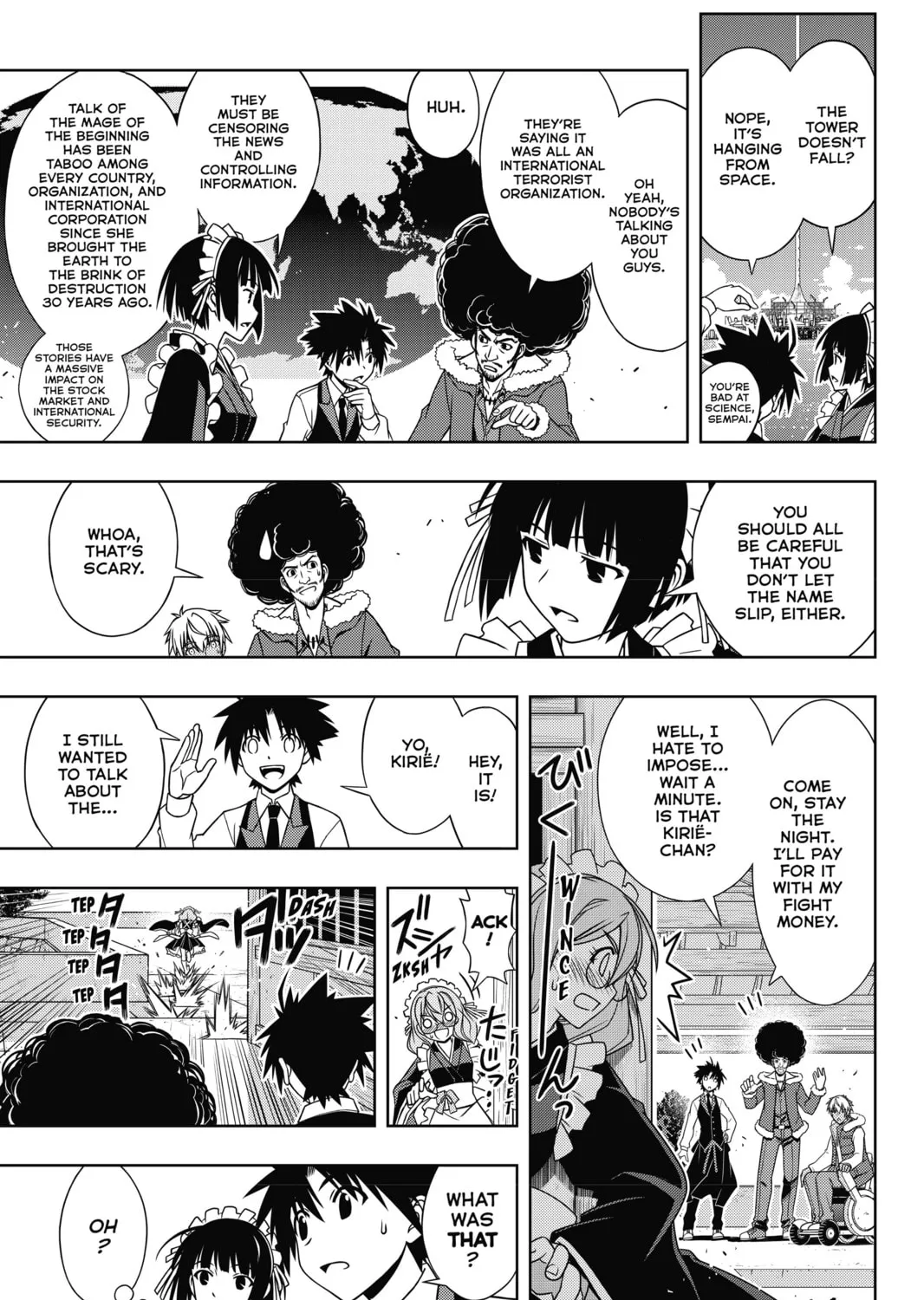 Read UQ HOLDER! chapter 135 image 20 on Lezhin