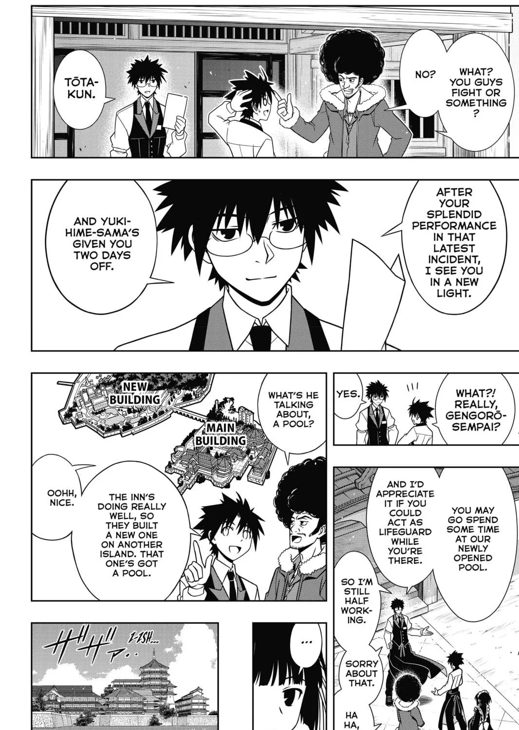 Read UQ HOLDER! chapter 135 image 22 on Lezhin