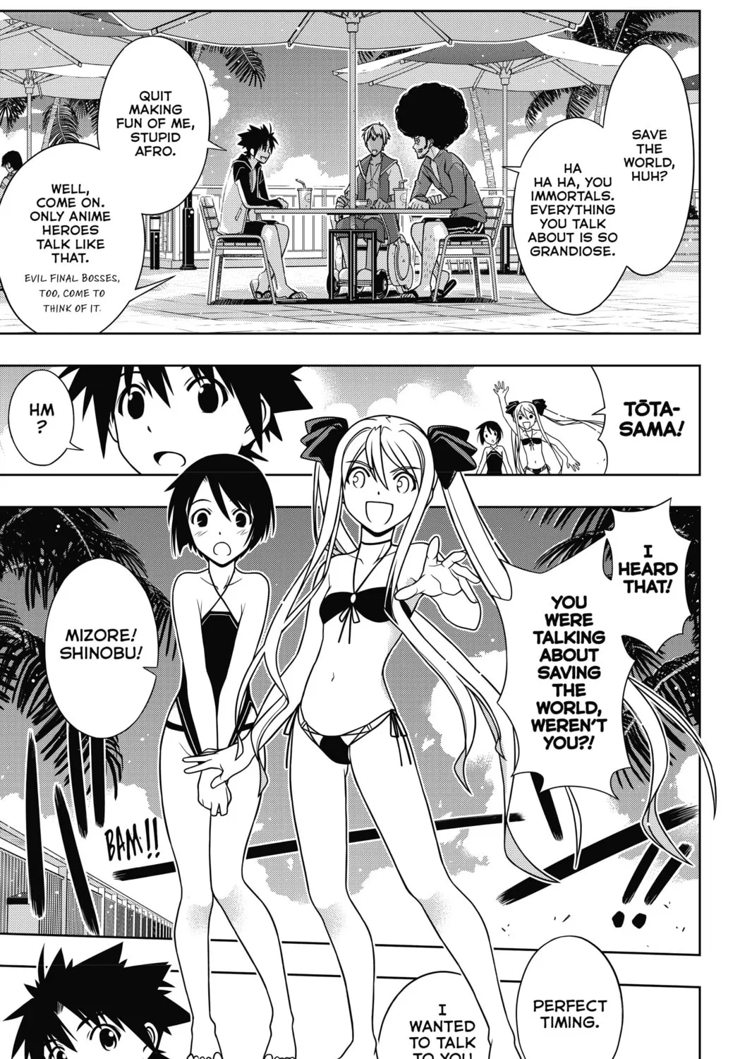 Read UQ HOLDER! chapter 135 image 32 on Lezhin