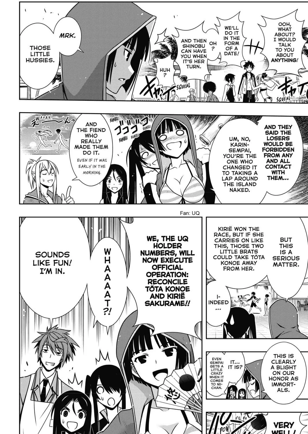 Read UQ HOLDER! chapter 135 image 34 on Lezhin