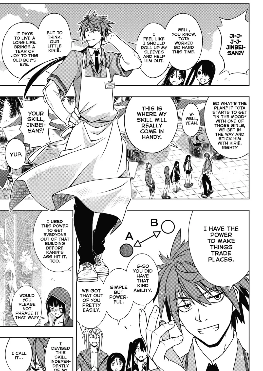 Read UQ HOLDER! chapter 135 image 36 on Lezhin