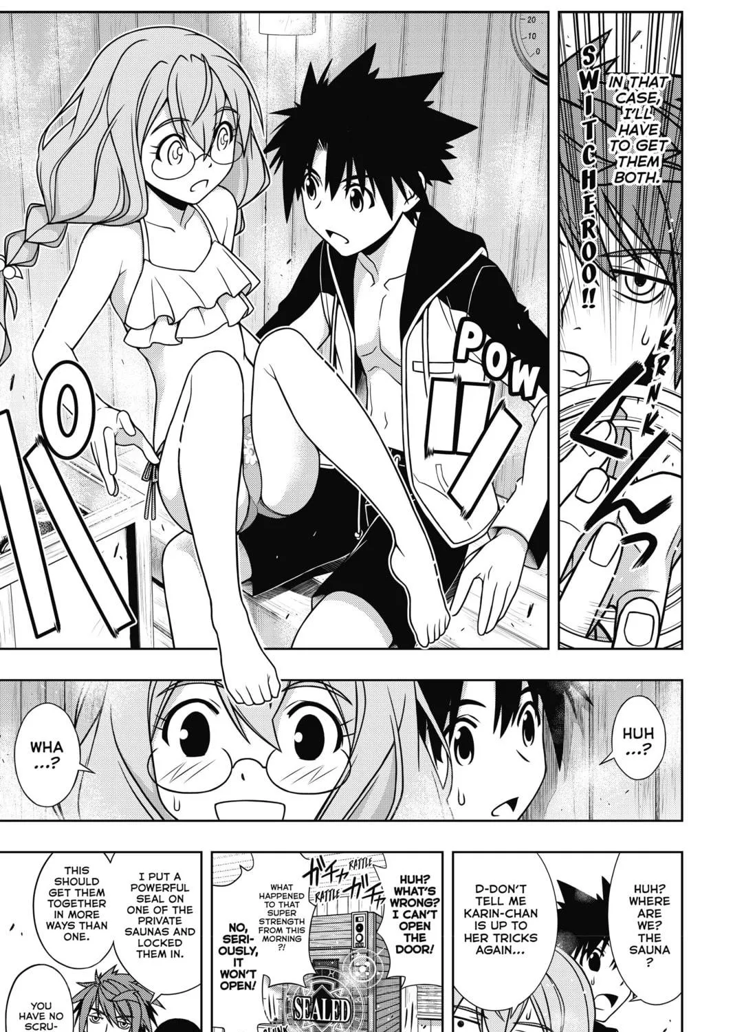 Read UQ HOLDER! chapter 135 image 52 on Lezhin