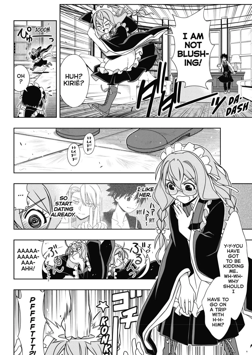 Read UQ HOLDER! chapter 136 image 10 on Lezhin