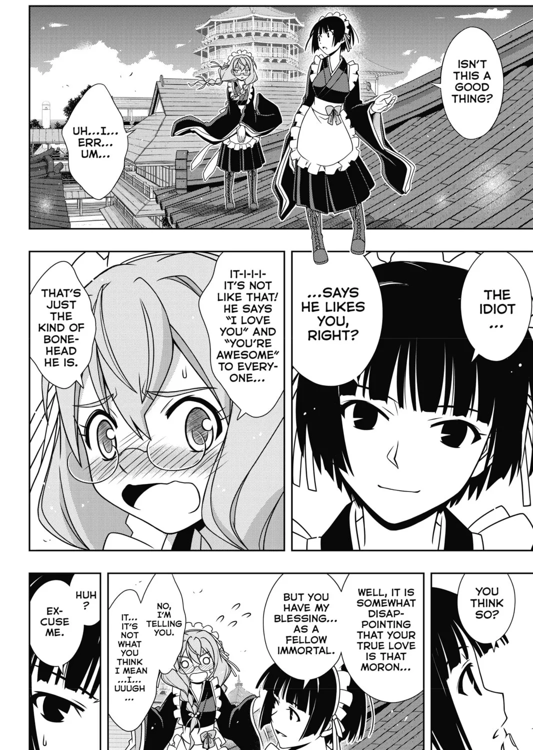 Read UQ HOLDER! chapter 136 image 14 on Lezhin