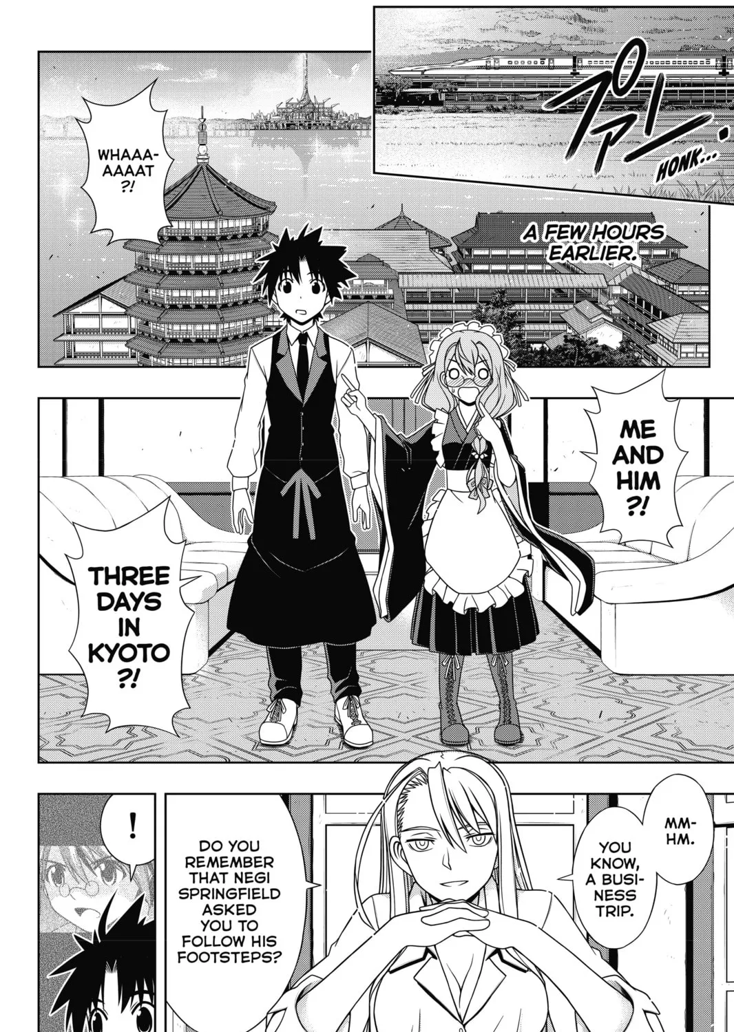 Read UQ HOLDER! chapter 136 image 6 on Lezhin