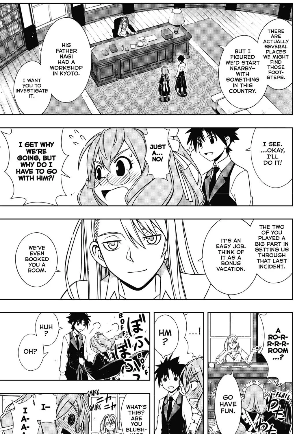 Read UQ HOLDER! chapter 136 image 8 on Lezhin