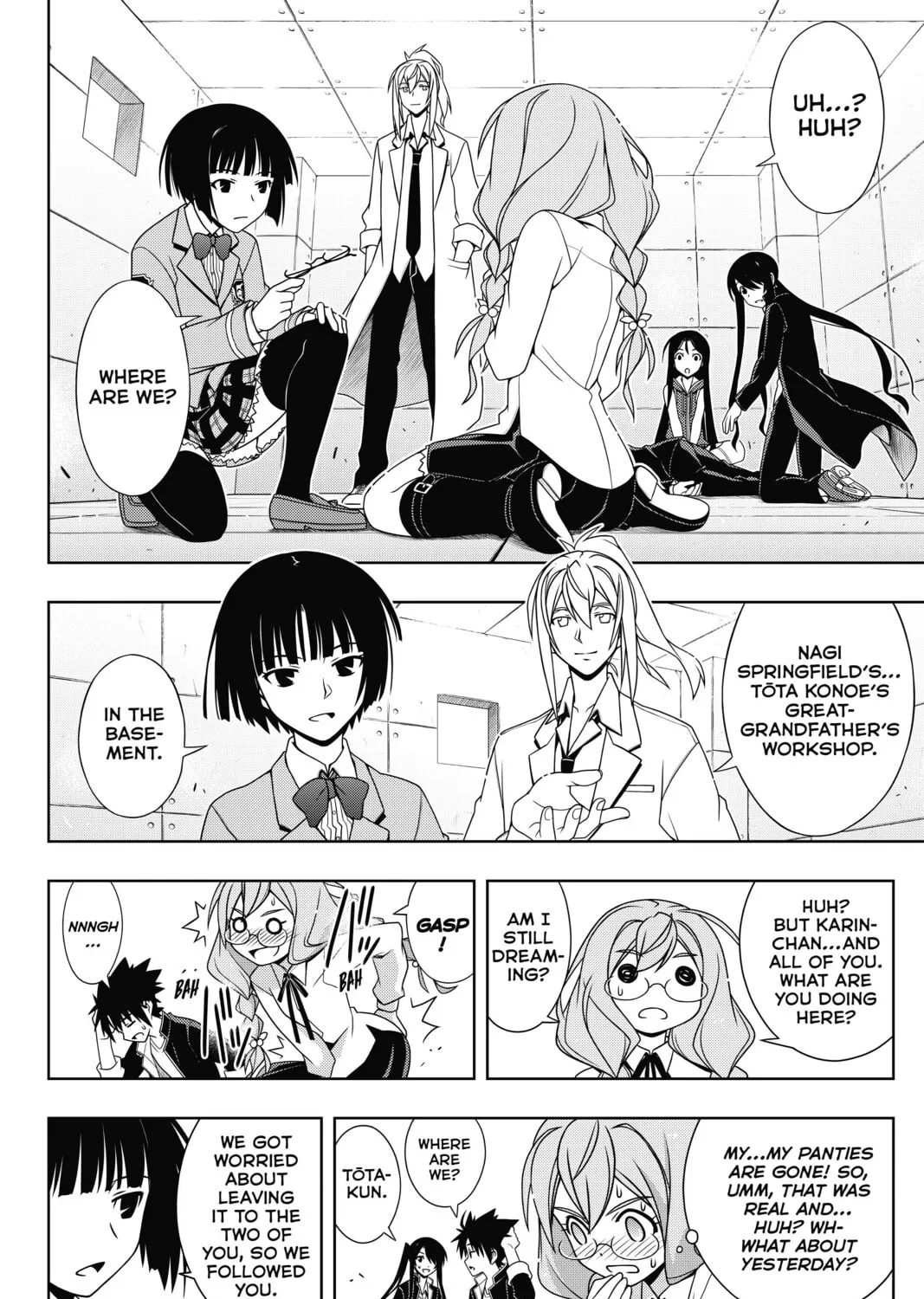 Read UQ HOLDER! chapter 137 image 14 on Lezhin