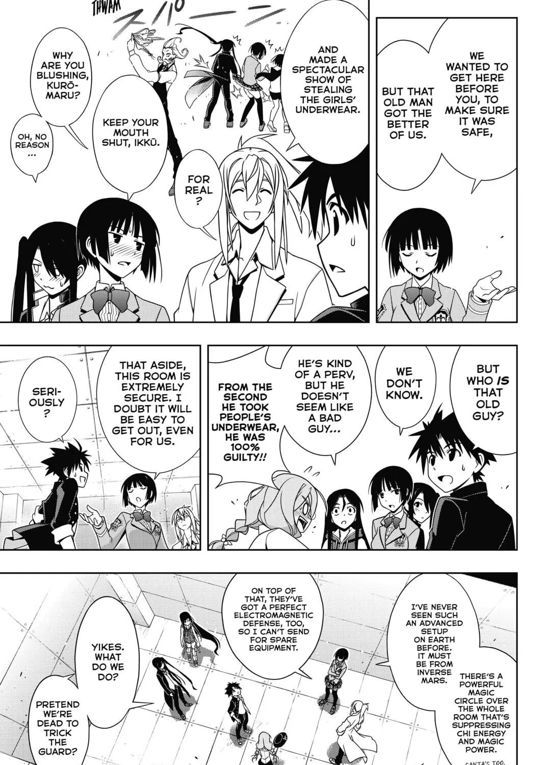 Read UQ HOLDER! chapter 137 image 16 on Lezhin