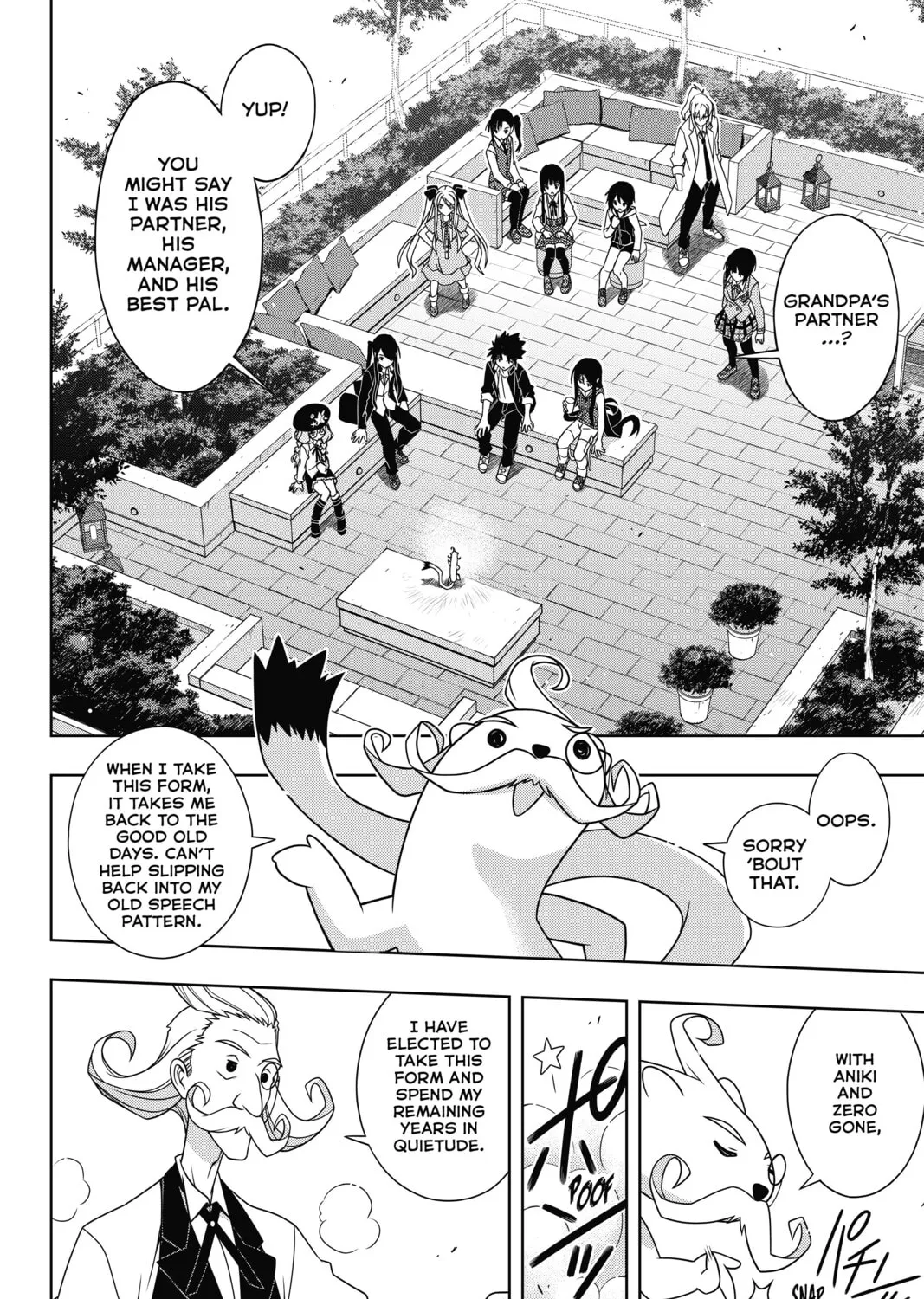Read UQ HOLDER! chapter 137 image 26 on Lezhin