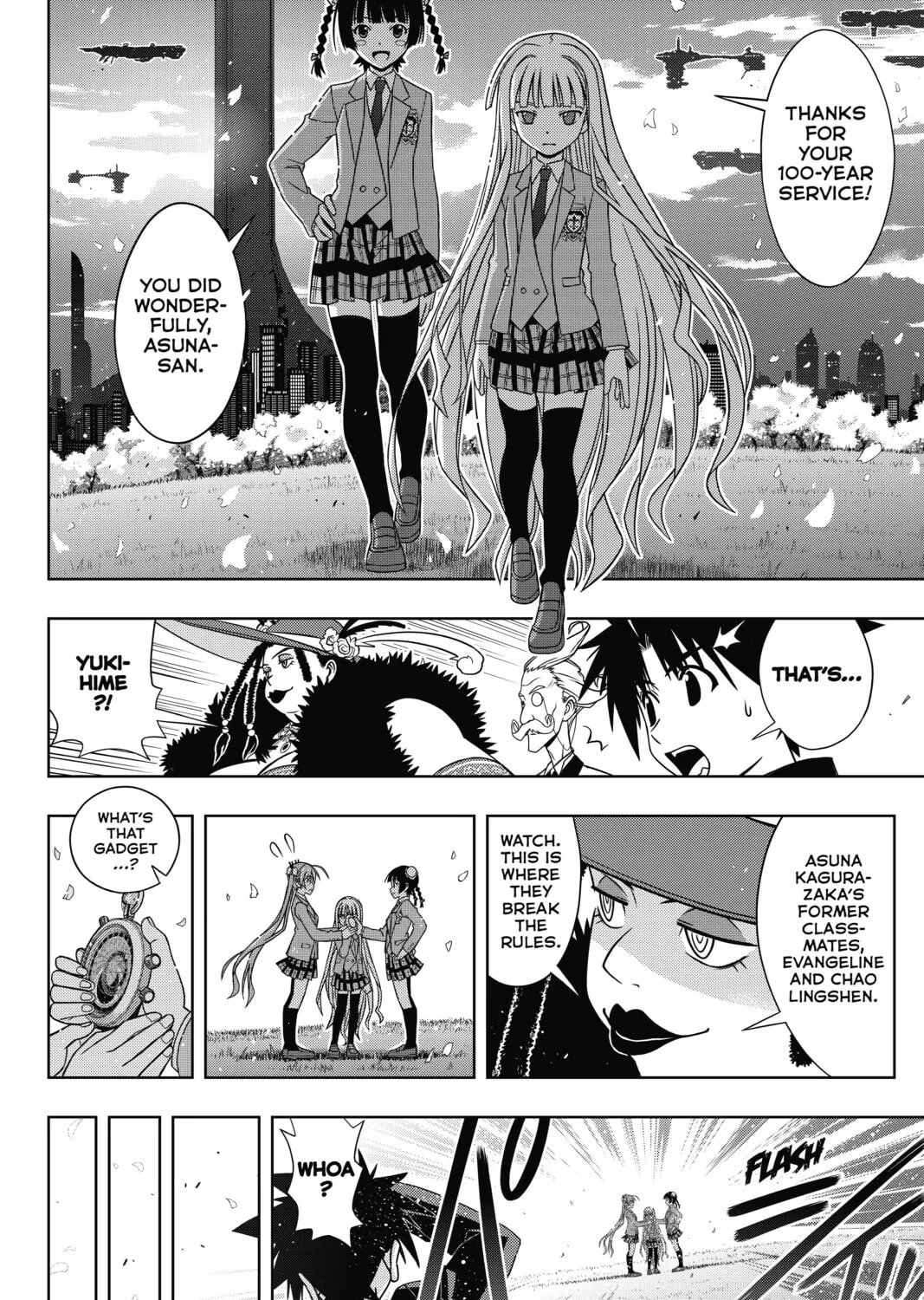 Read UQ HOLDER! chapter 137 image 54 on Lezhin