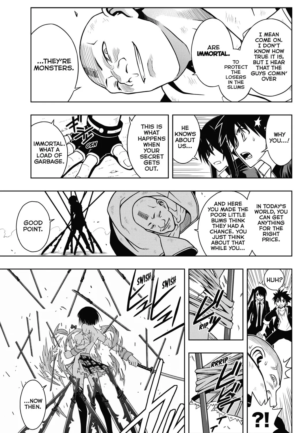 Read UQ HOLDER! chapter 14 image 12 on Lezhin
