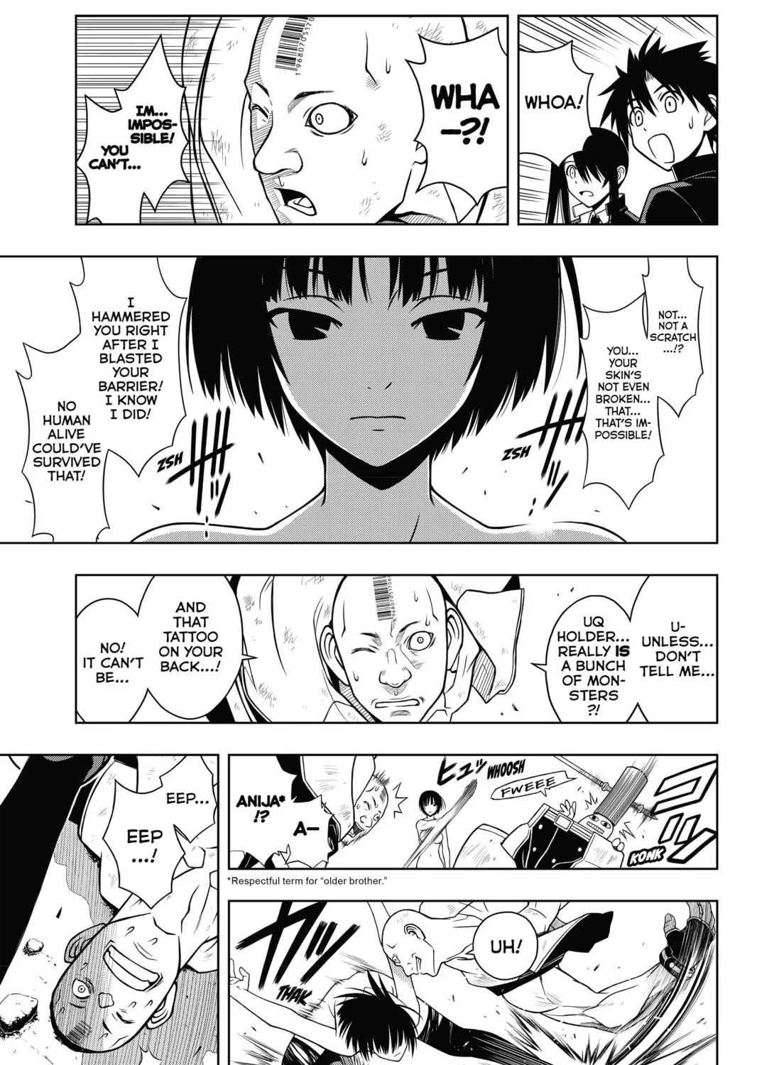 Read UQ HOLDER! chapter 14 image 16 on Lezhin