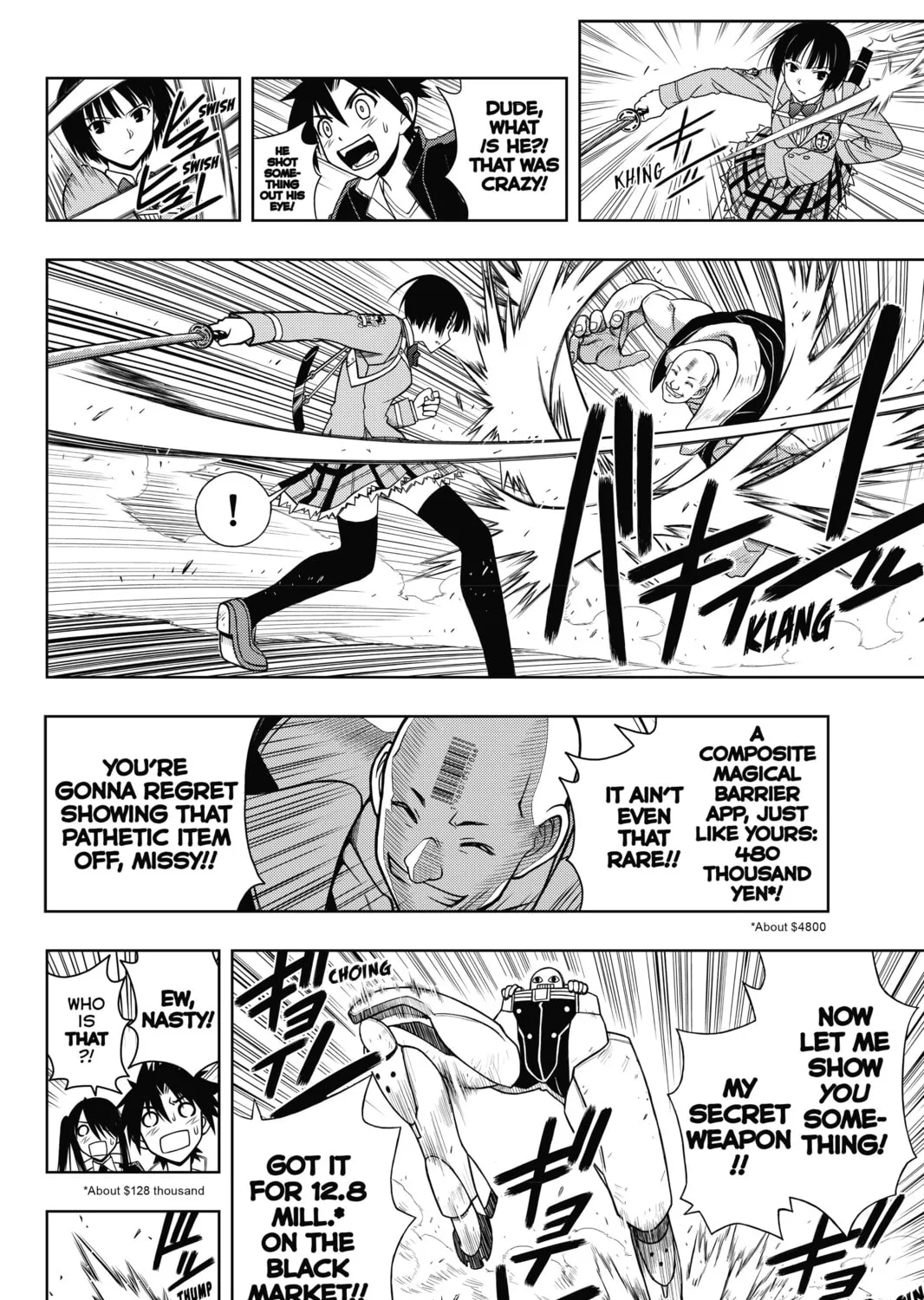 Read UQ HOLDER! chapter 14 image 6 on Lezhin