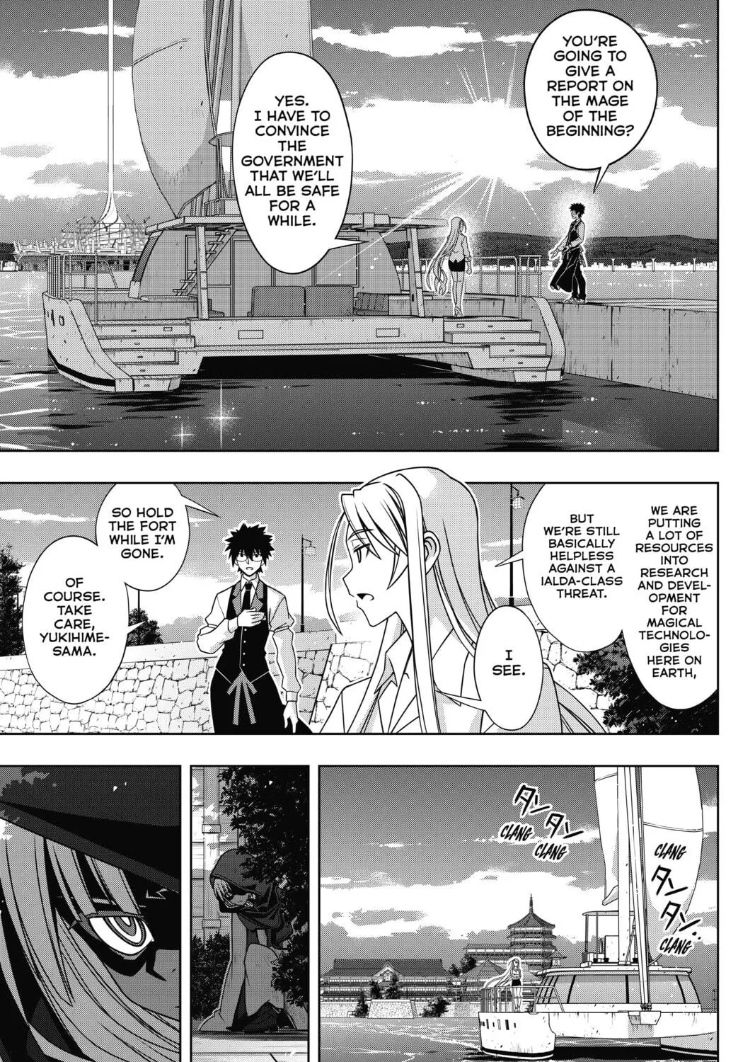 Read UQ HOLDER! chapter 141 image 10 on Lezhin